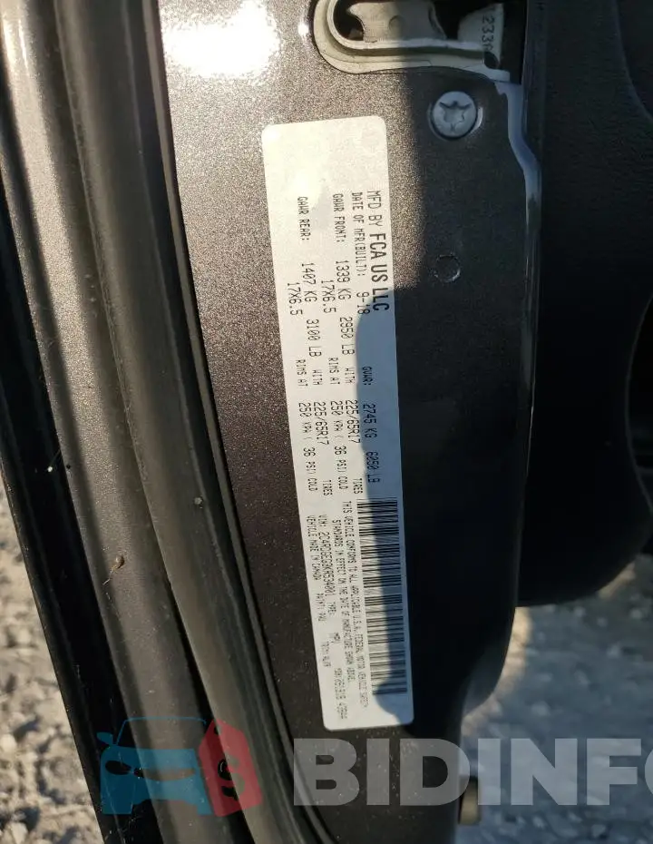 2C4RDGEG3KR534001 Photo# 13