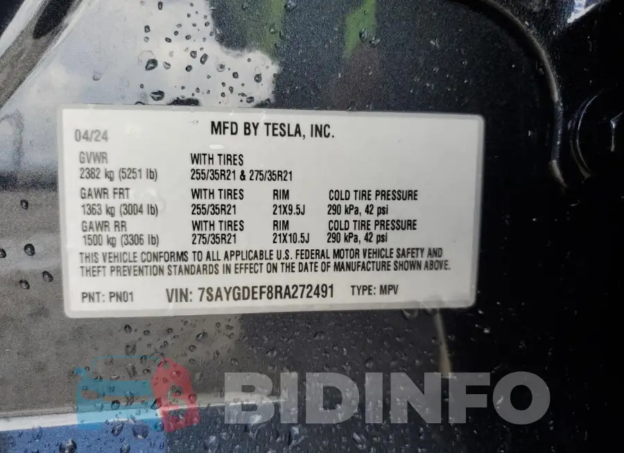 7SAYGDEF8RA272491 Photo# 12