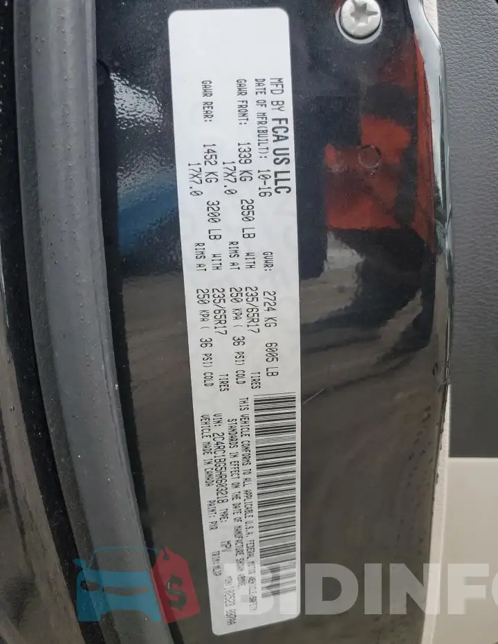 2C4RC1BG5HR603218 Photo# 13