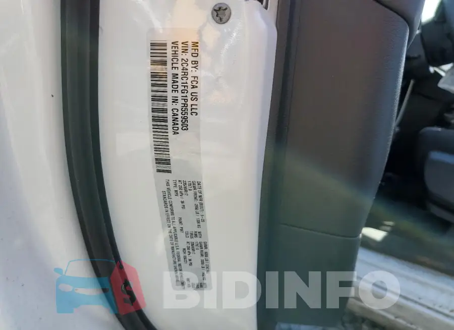 2C4RC1FG1PR559503 Photo# 14