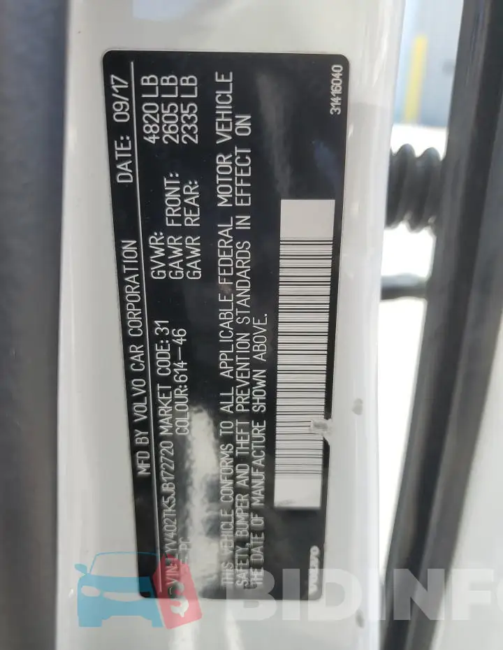 LYV402TK5JB172720 Photo# 12