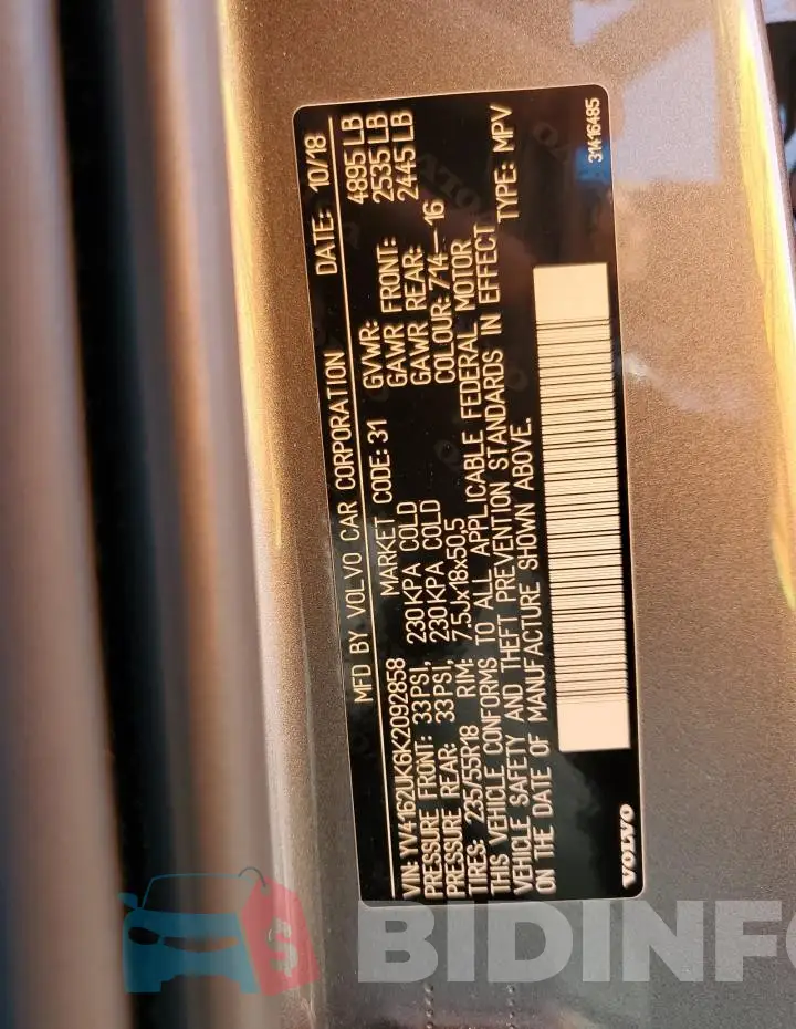 YV4162UK6K2092858 Photo# 13