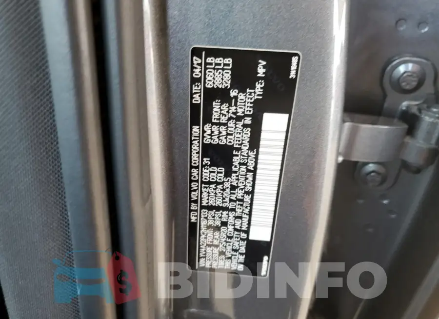 YV4A22PK2H1187133 Photo# 14