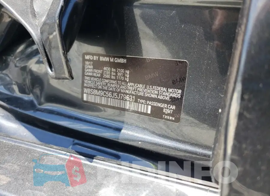 WBS8M9C56J5J79631 Photo# 12
