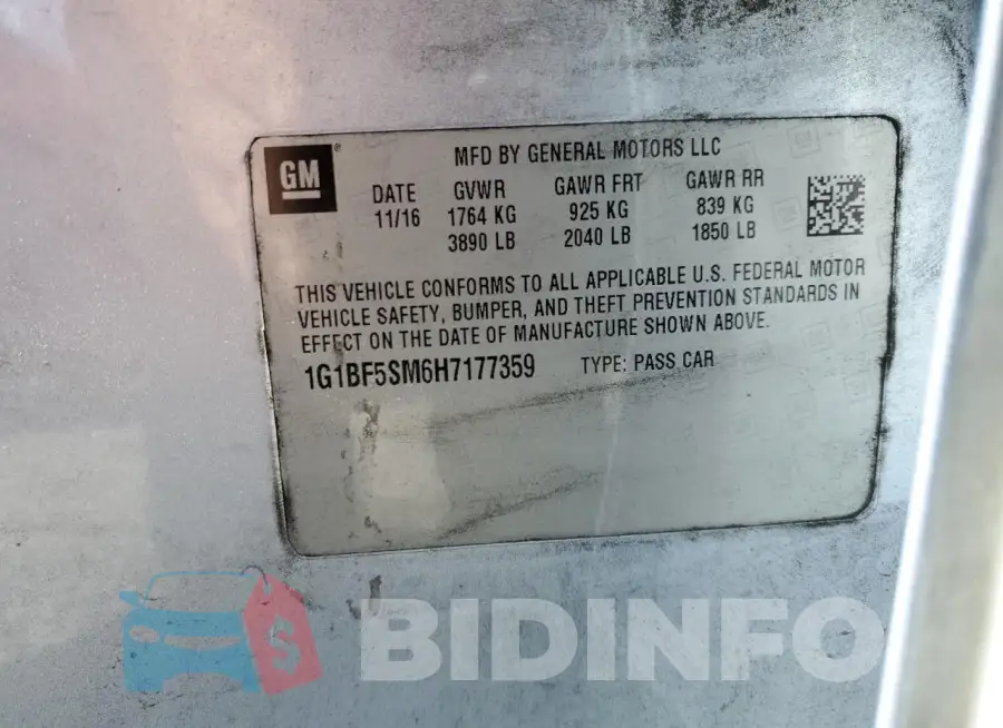 1G1BF5SM6H7177359 Photo# 12