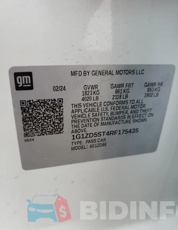 1G1ZD5ST4RF175435 Photo# 12