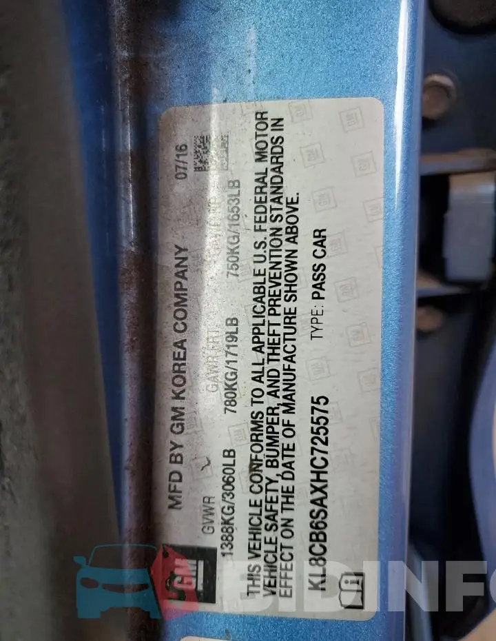 KL8CB6SAXHC725575 Photo# 12