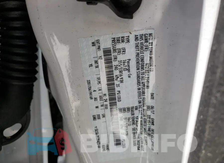 1FADP3K28HL302164 Photo# 12