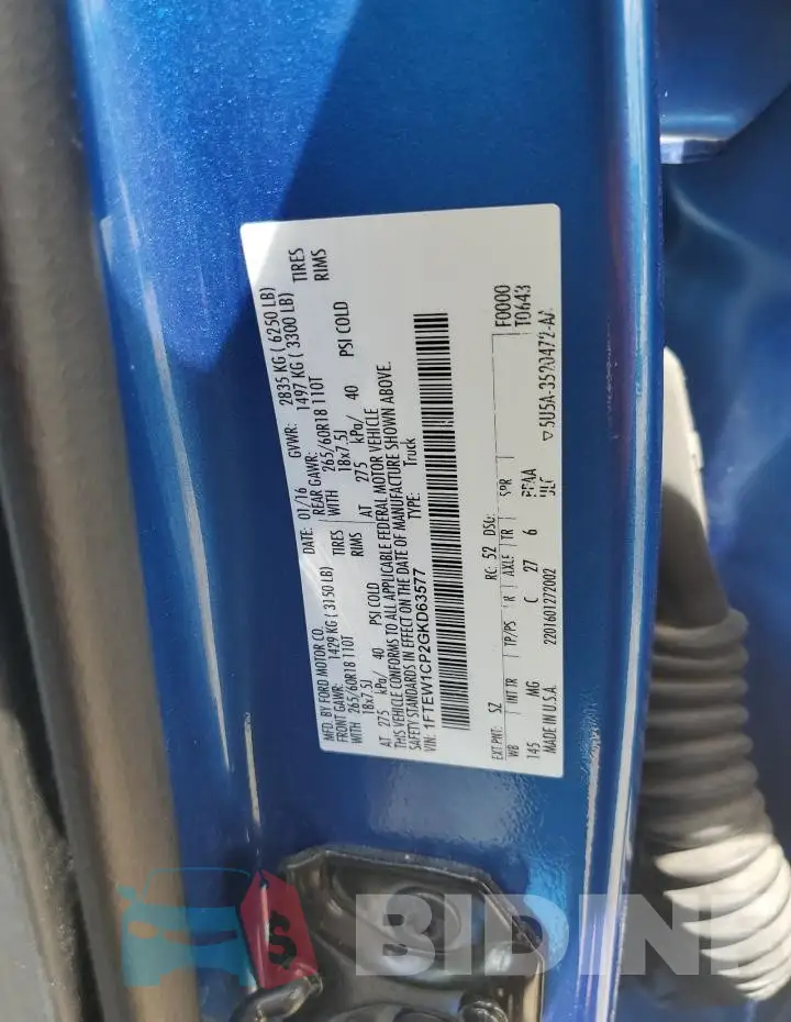 1FTEW1CP2GKD63577 Photo# 12