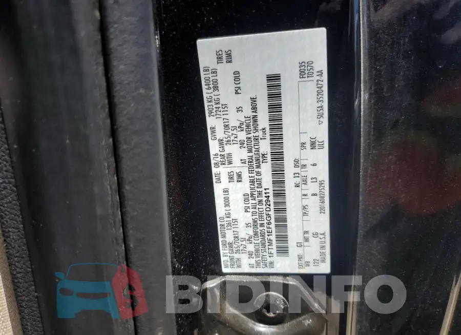 1FTMF1EF6GFD29411 Photo# 12