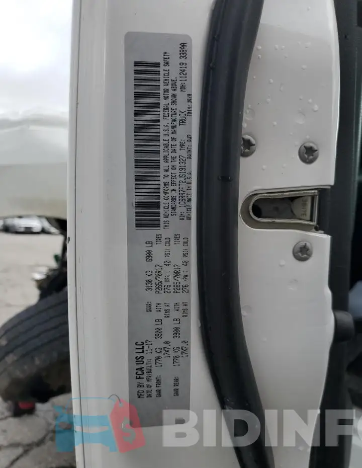 1C6RR7FT2JS191327 Photo# 12
