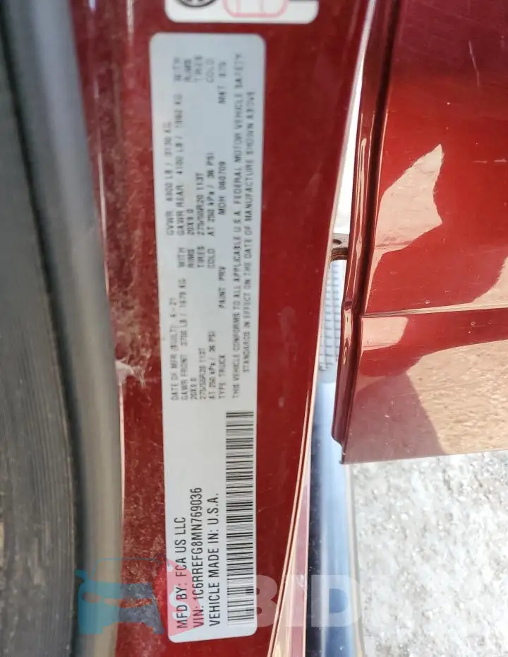 1C6RREFG8MN769036 Photo# 13