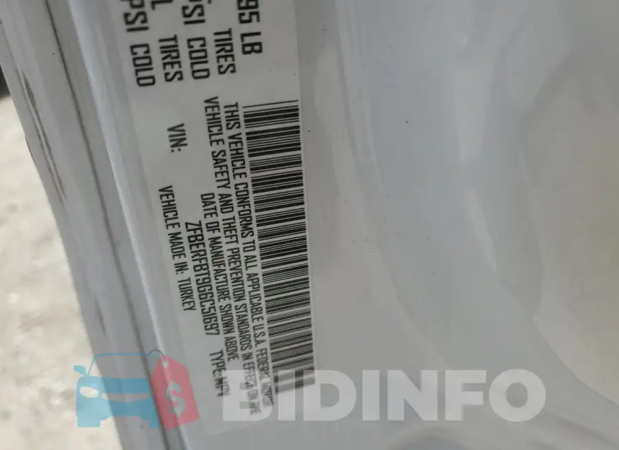 ZFBERFBT9G6C51697 Photo# 13