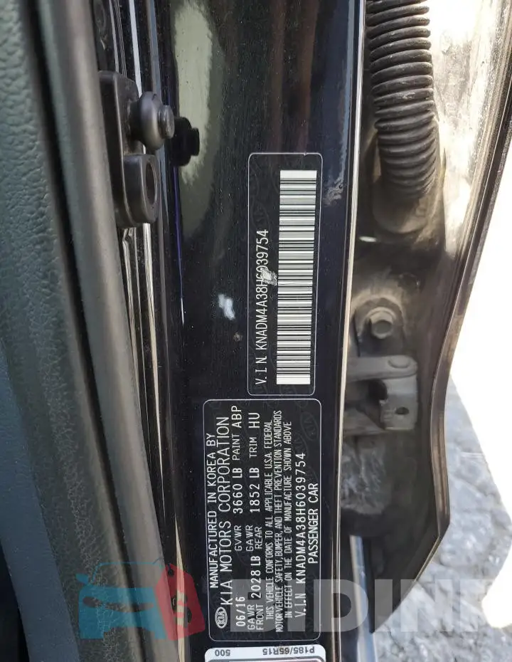 KNADM4A38H6039754 Photo# 12
