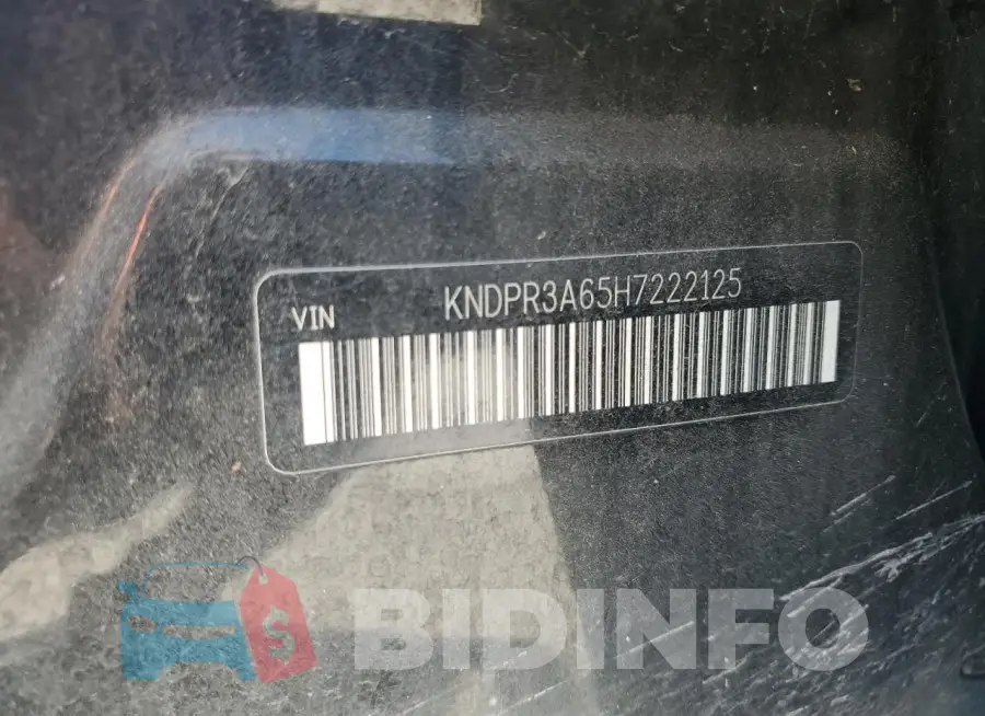 KNDPR3A65H7222125 Photo# 13
