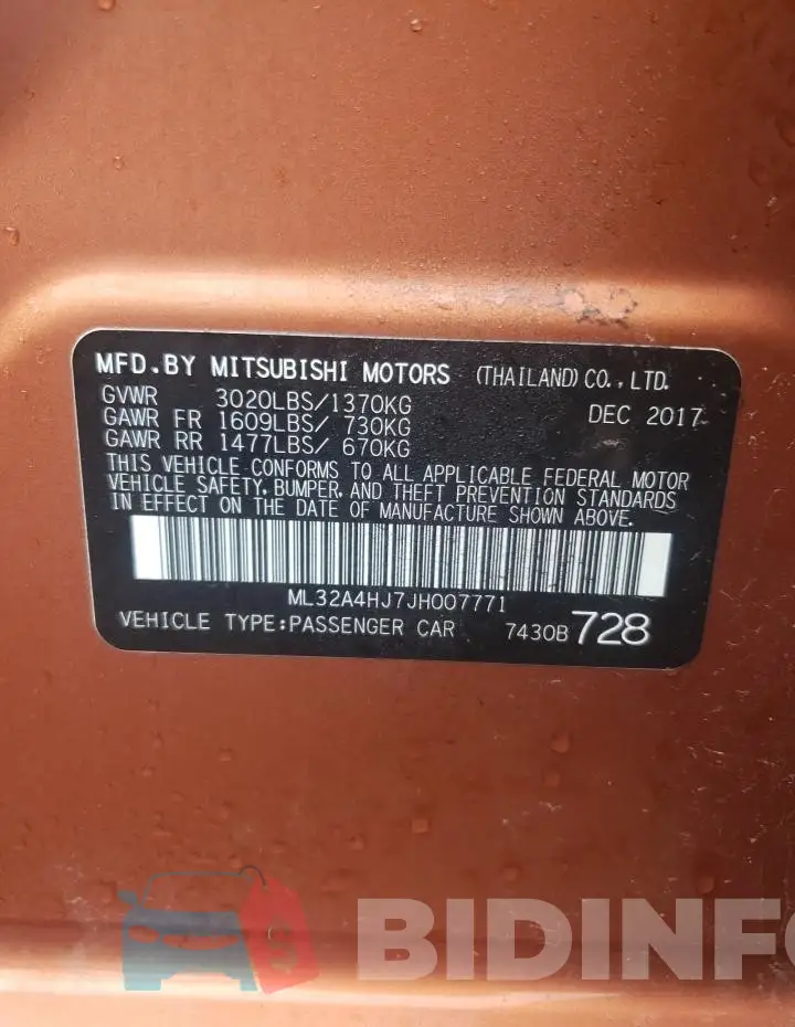 ML32A4HJ7JH007771 Photo# 13
