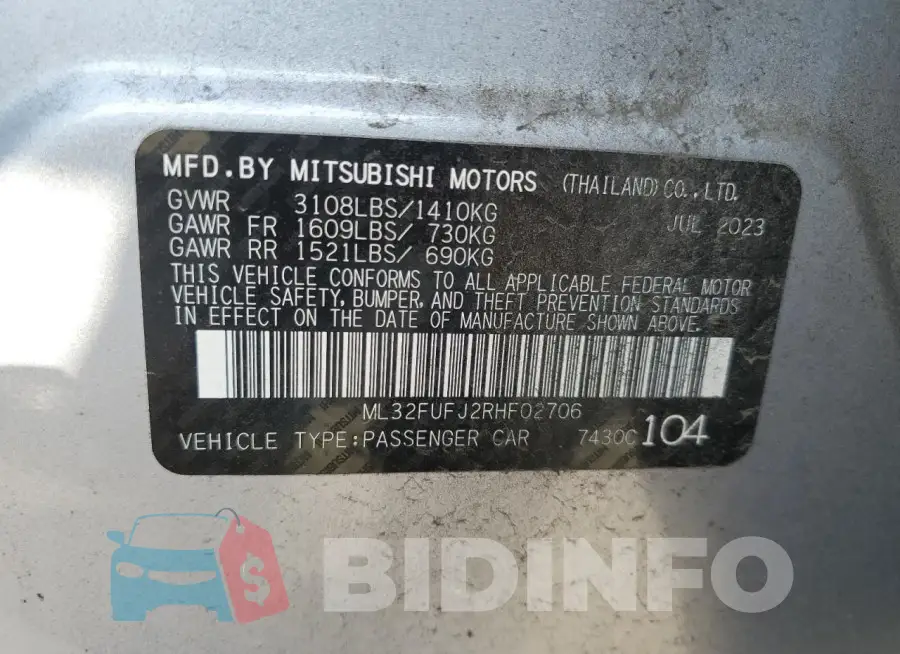 ML32FUFJ2RHF02706 Photo# 12