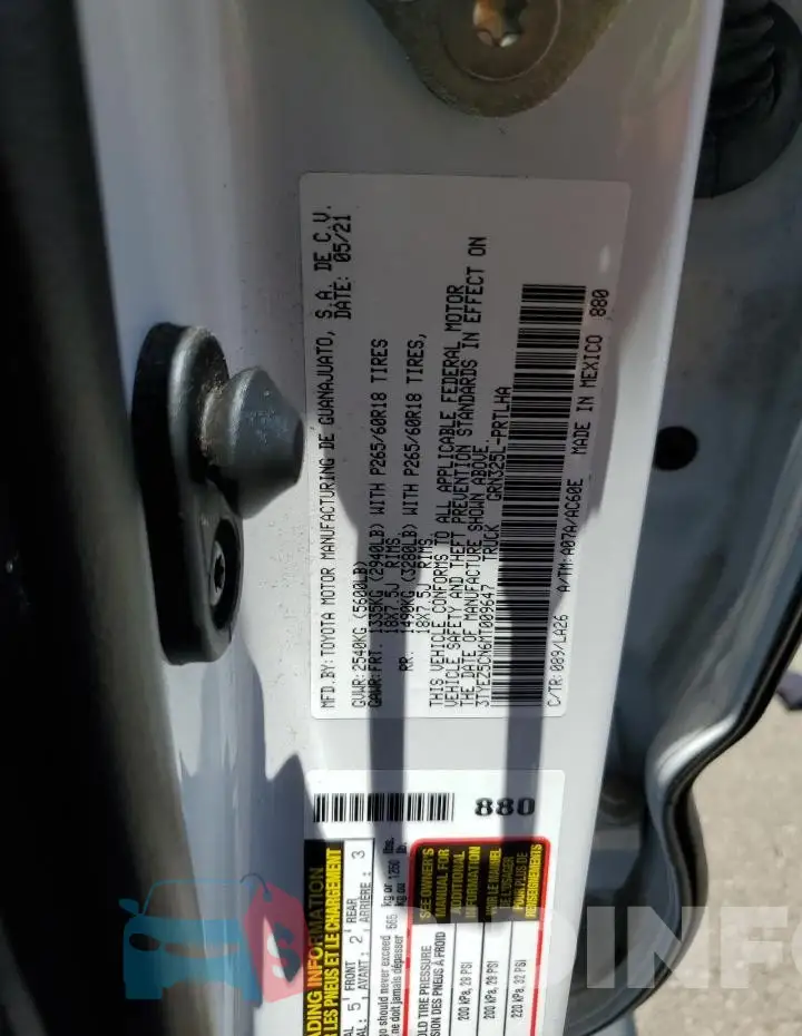 3TYEZ5CN6MT009647 Photo# 12