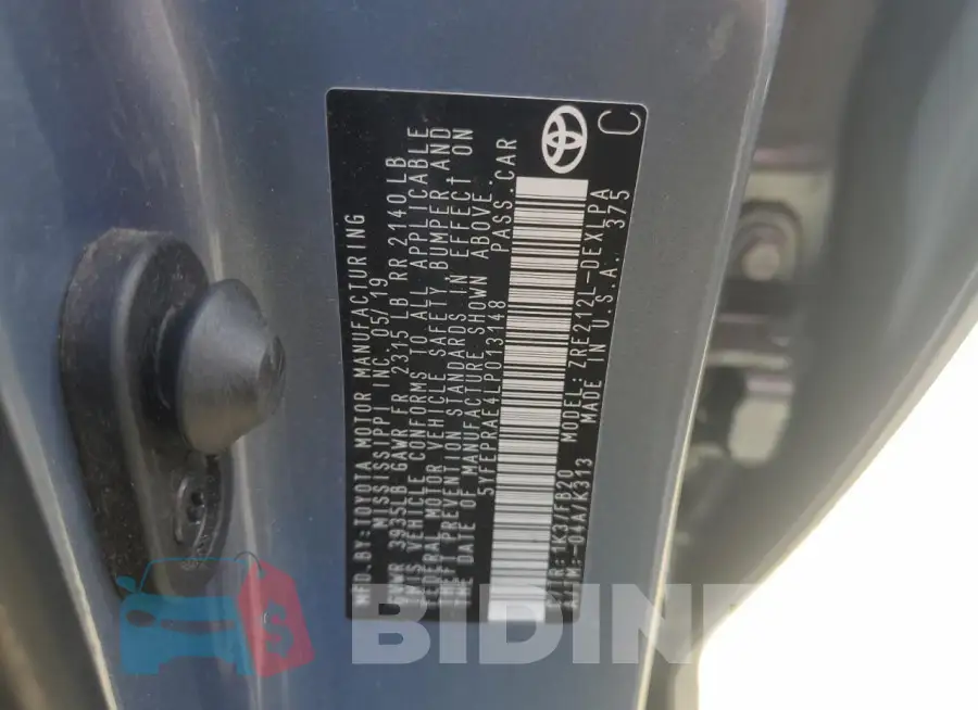 5YFEPRAE4LP013148 Photo# 12