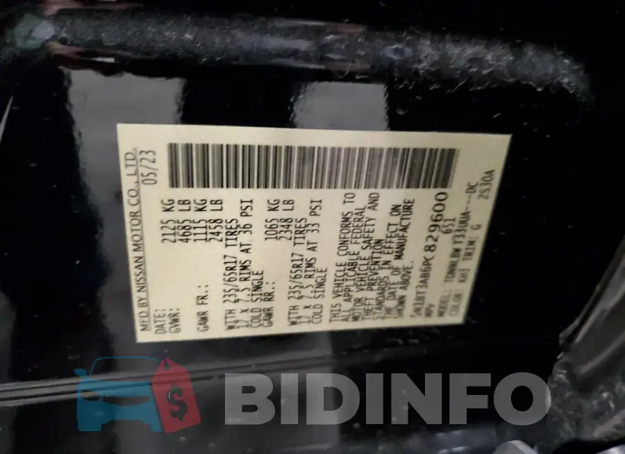 5N1BT3AB6PC829600 Photo# 14