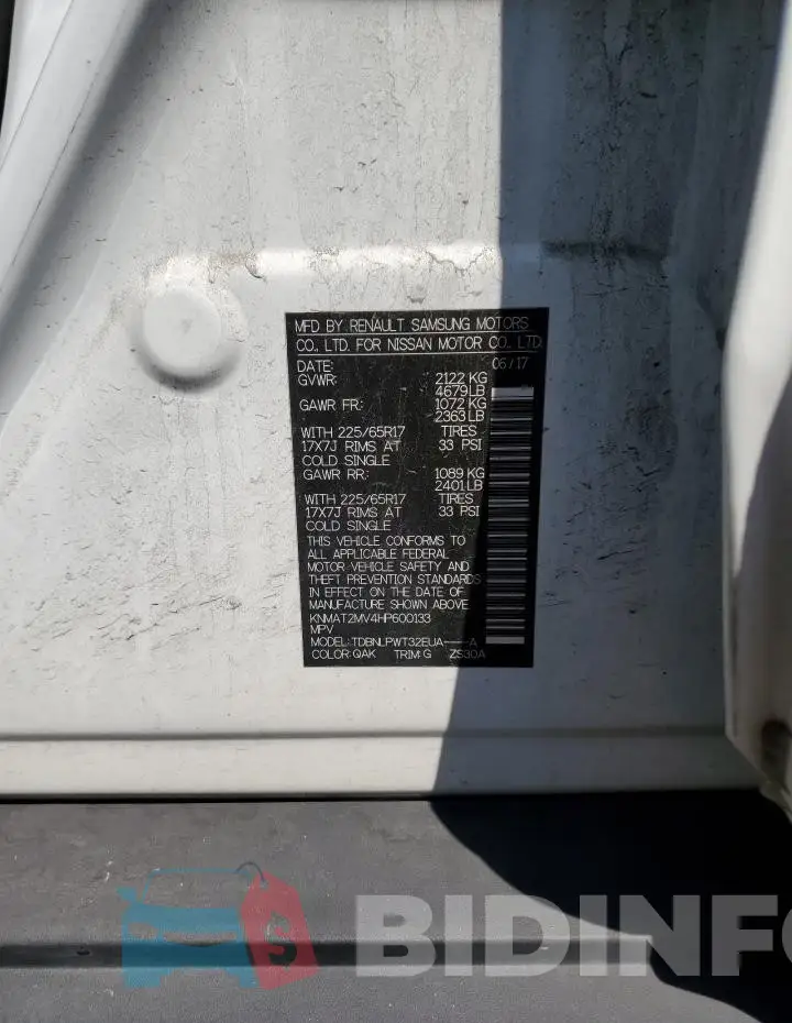 KNMAT2MV4HP600133 Photo# 13