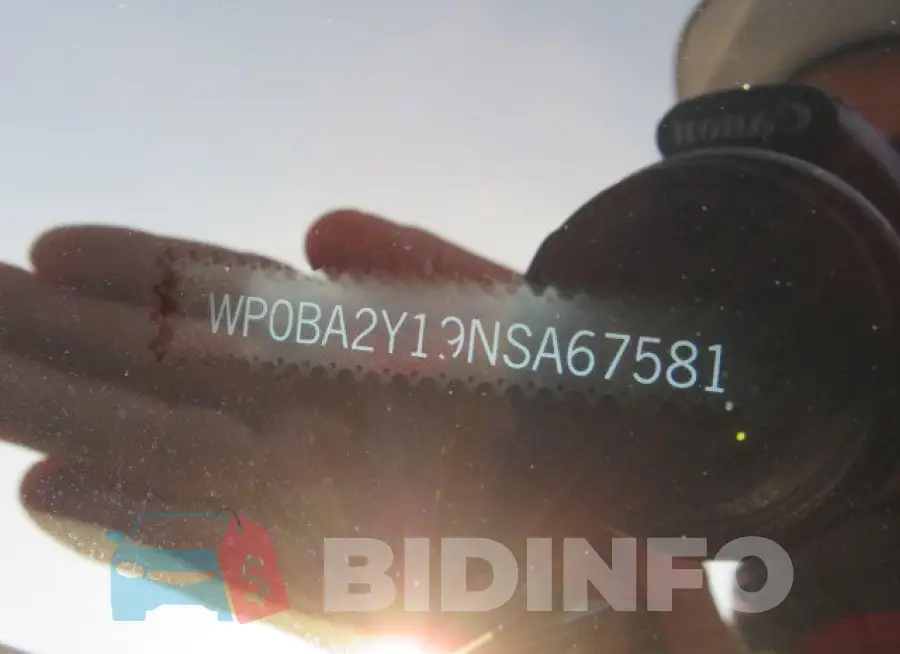 WP0BA2Y19NSA67581 Photo# 10