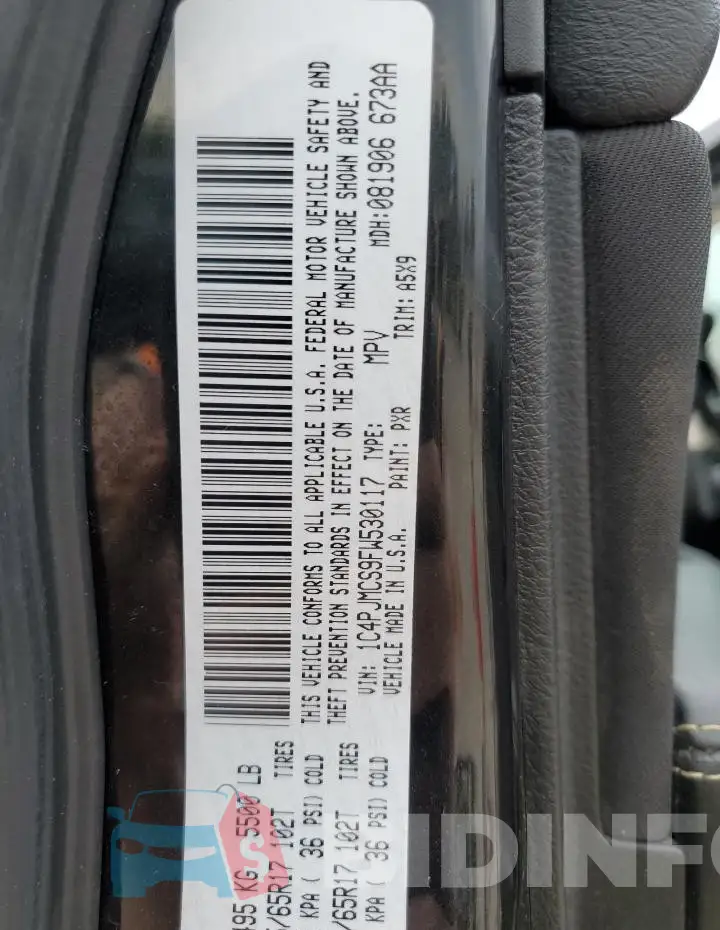 1C4PJMCS9FW530117 Photo# 13