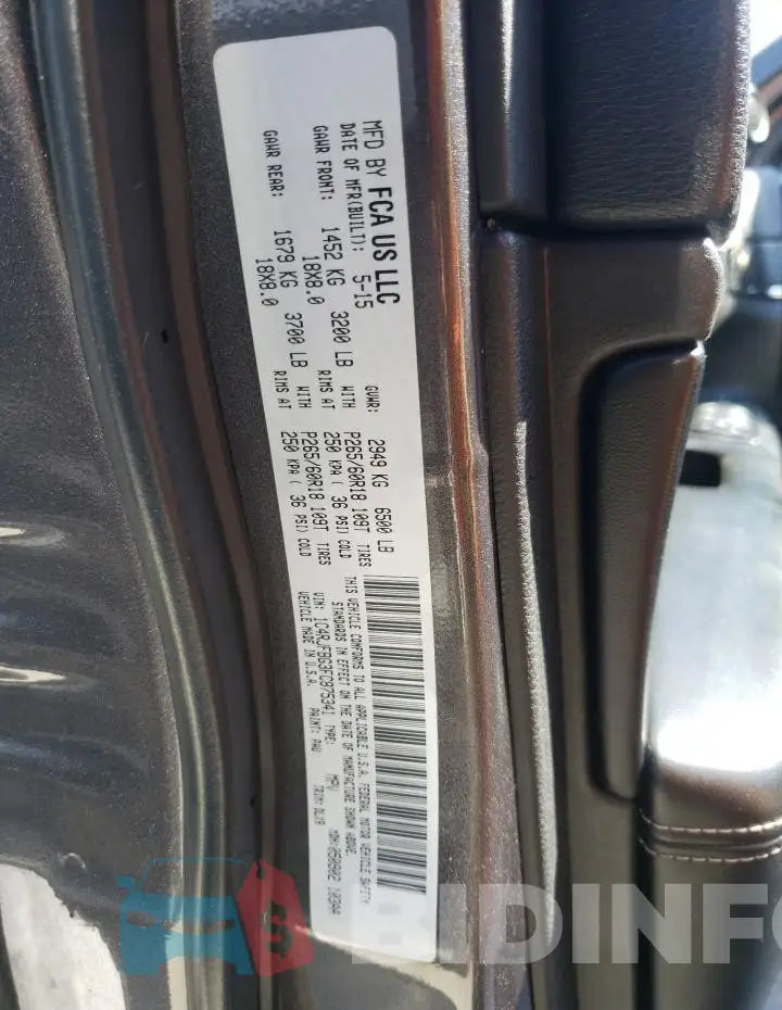 1C4RJFBG3FC875341 Photo# 13