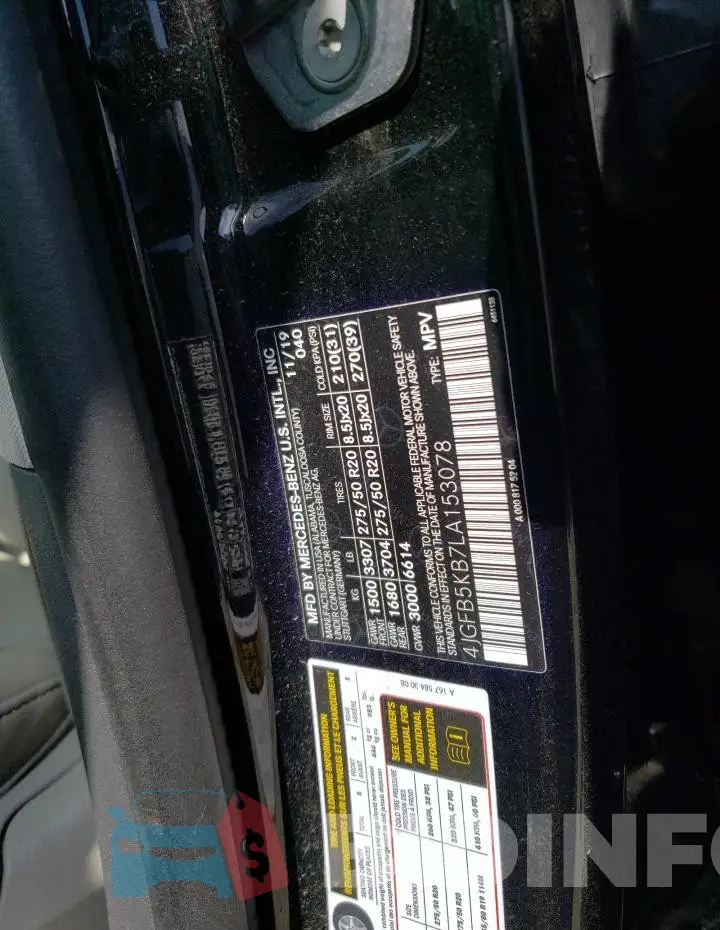 4JGFB5KB7LA153078 Photo# 13