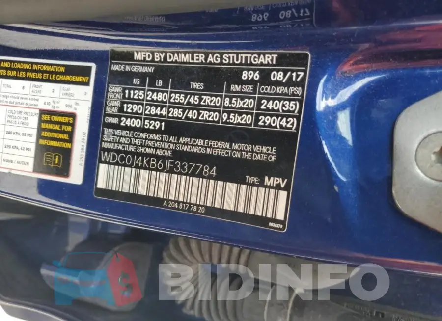 WDC0J4KB6JF337784 Photo# 12