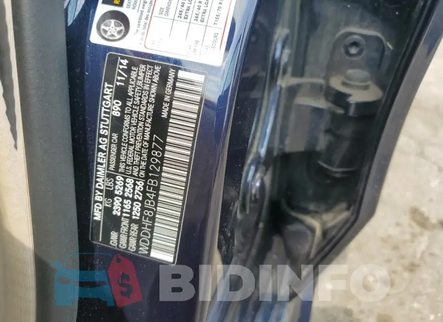 WDDHF8JB4FB129877 Photo# 12