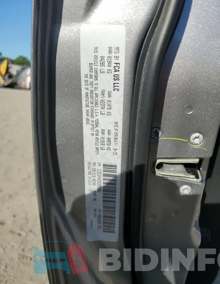 1C3CDFAA3GD571081 Photo# 12