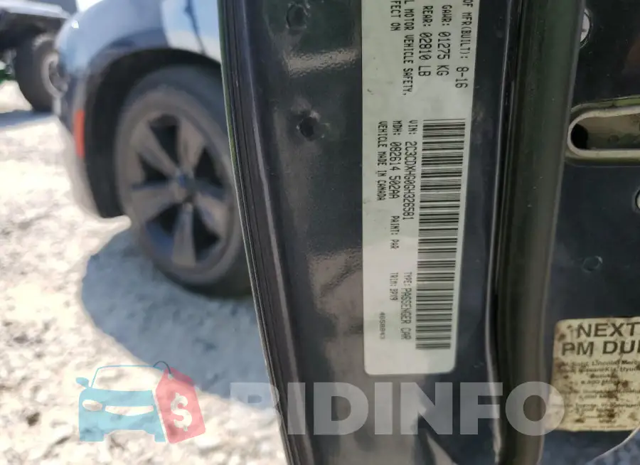 2C3CDXHG0GH326581 Photo# 12