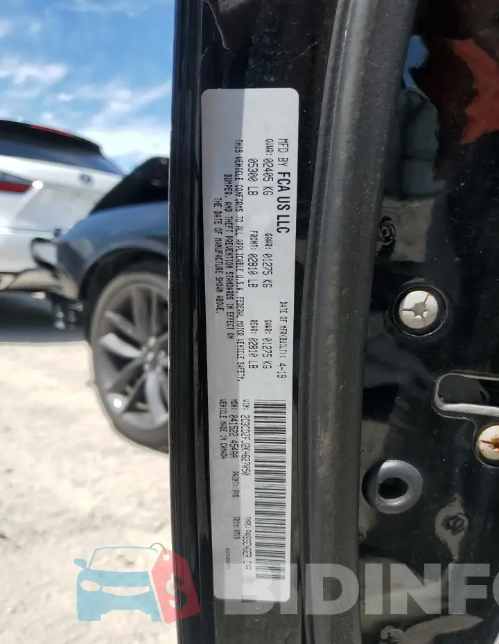 2C3CDZFJ2KH627050 Photo# 12