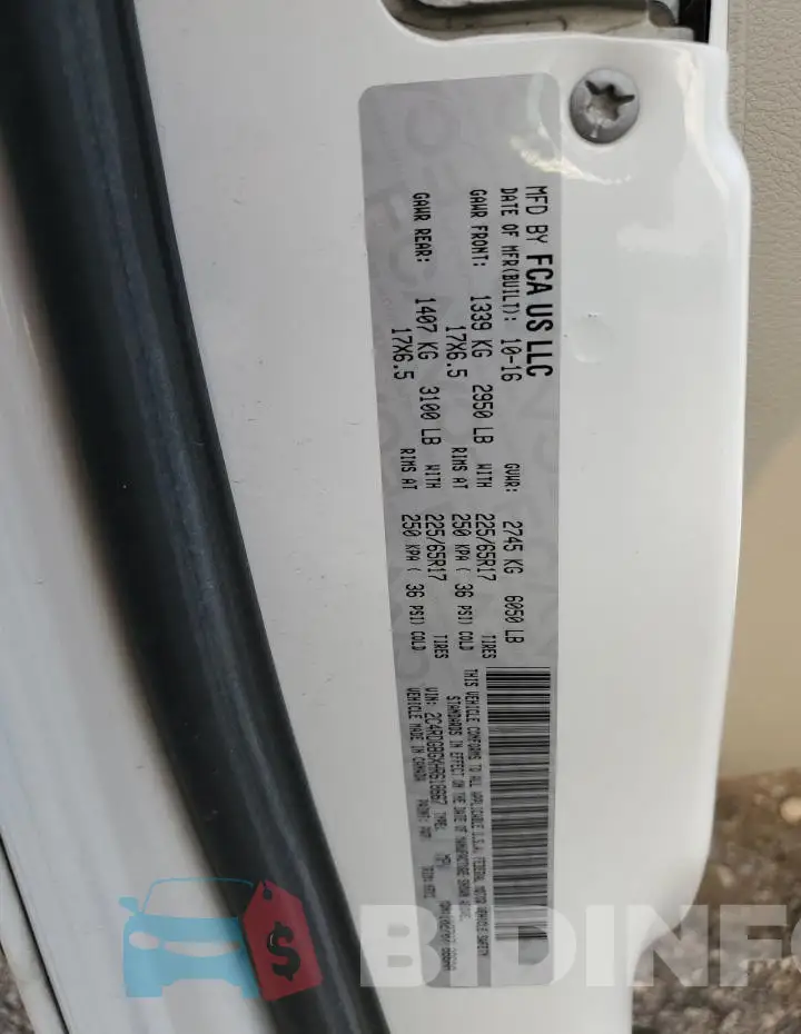 2C4RDGBGXHR618667 Photo# 13