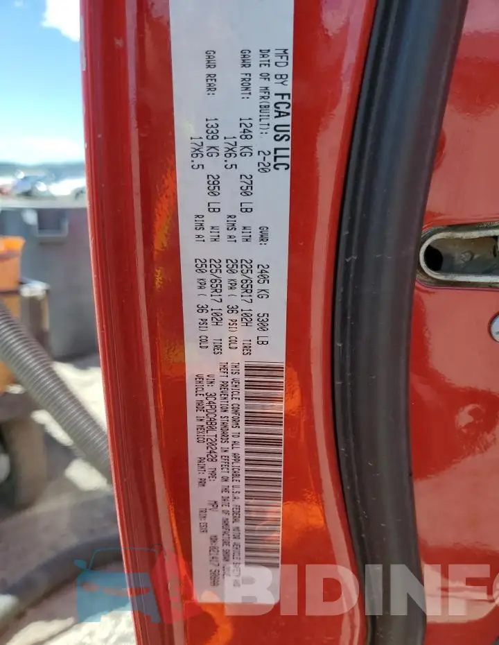 3C4PDCAB0LT202428 Photo# 13