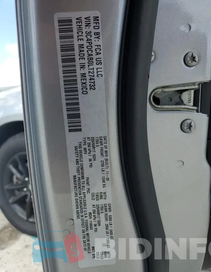 3C4PDCAB0LT274732 Photo# 14