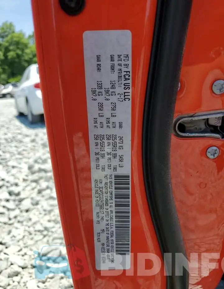 3C4PDCGG2HT566117 Photo# 13