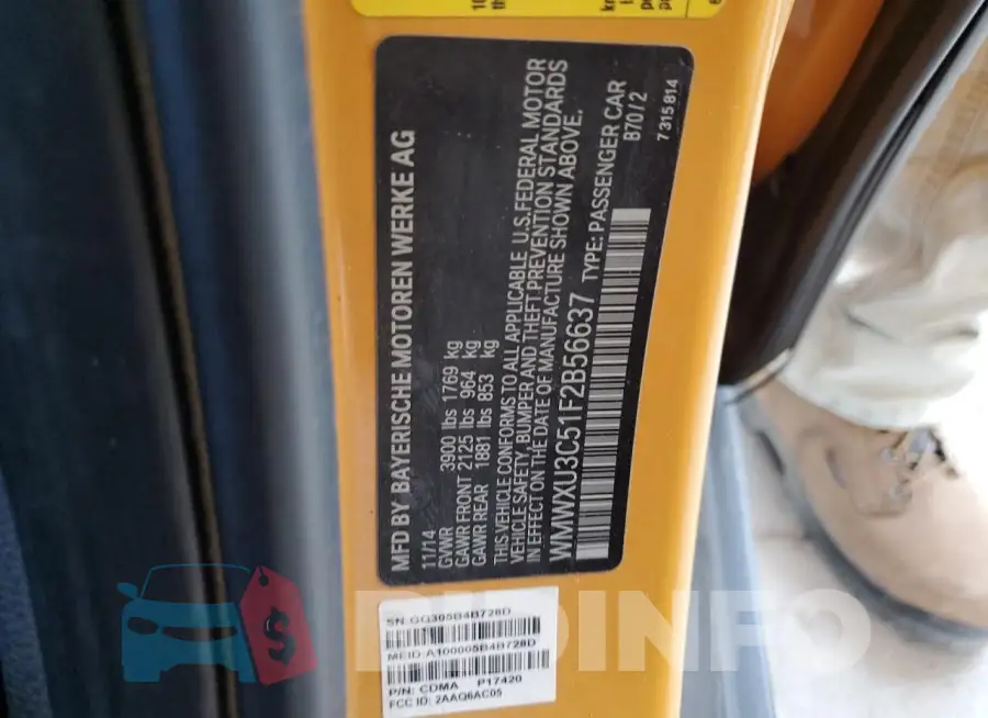 WMWXU3C51F2B56637 Photo# 12