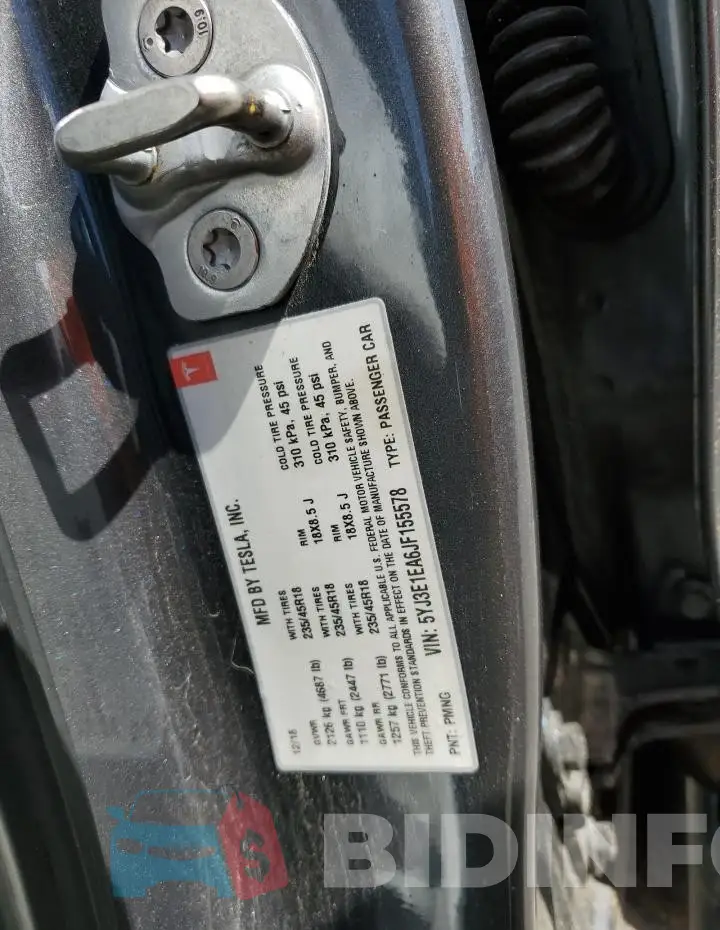 5YJ3E1EA6JF155578 Photo# 12