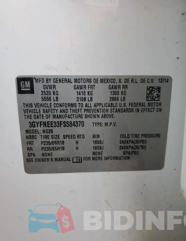 3GYFNEE33FS584370 Photo# 13