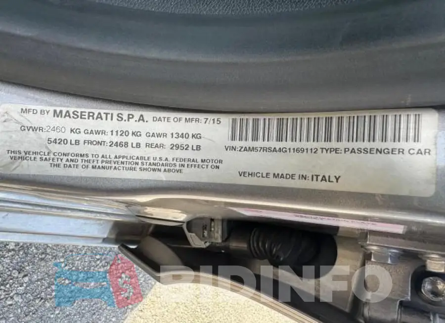 ZAM57RSA4G1169112 Photo# 15