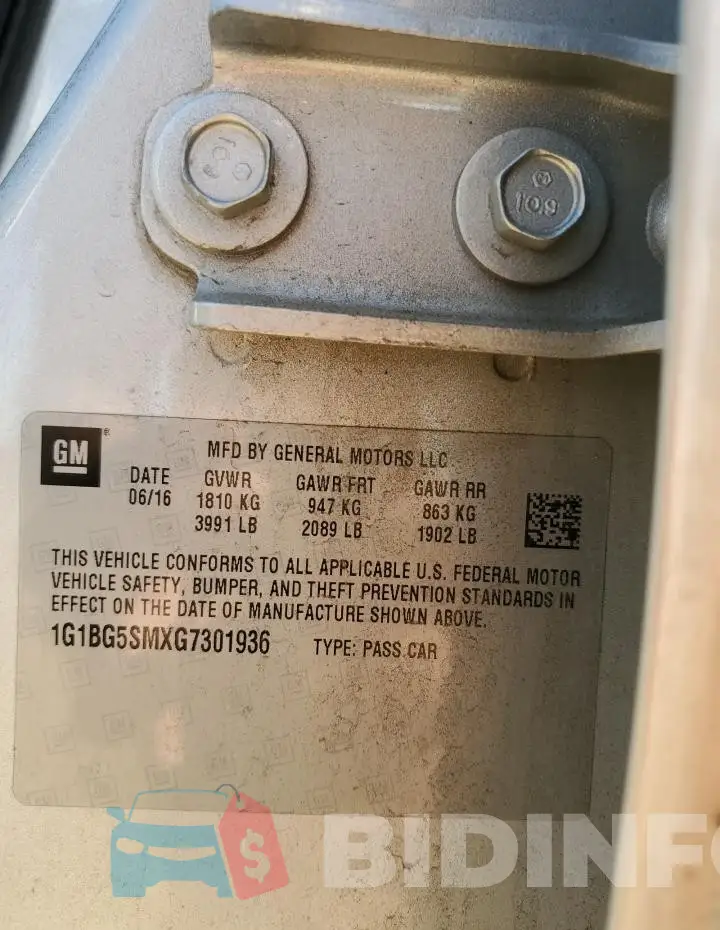 1G1BG5SMXG7301936 Photo# 12