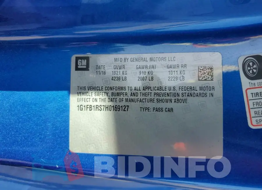 1G1FB1RS7H0169127 Photo# 12