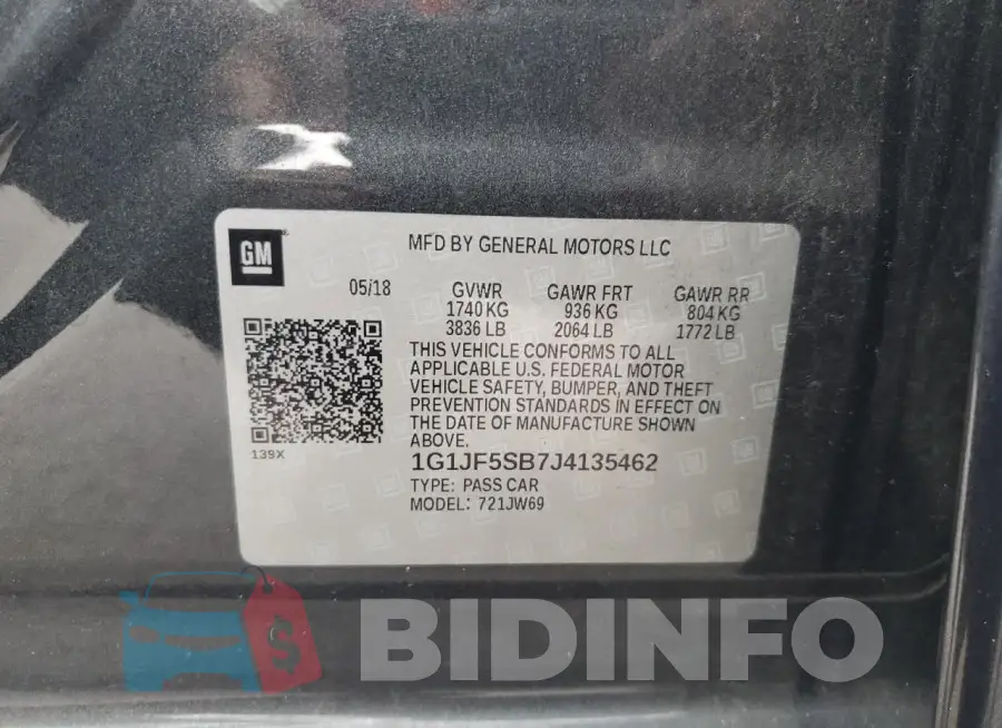1G1JF5SB7J4135462 Photo# 12