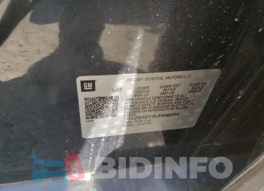 1G1ZB5ST3LF046390 Photo# 13