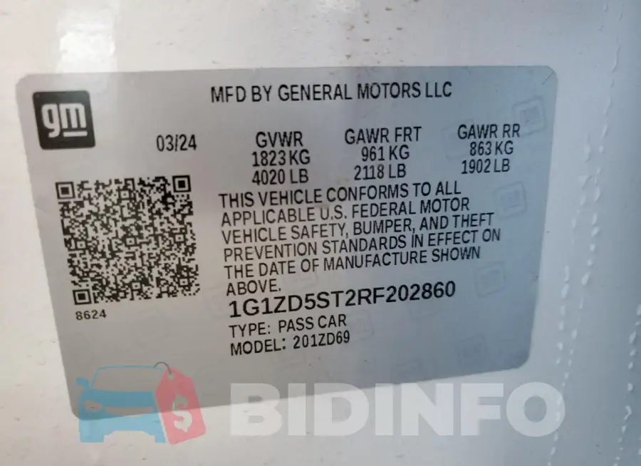 1G1ZD5ST2RF202860 Photo# 12