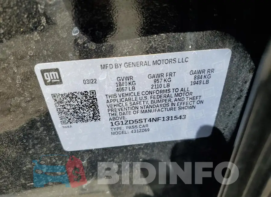 1G1ZD5ST4NF131543 Photo# 13