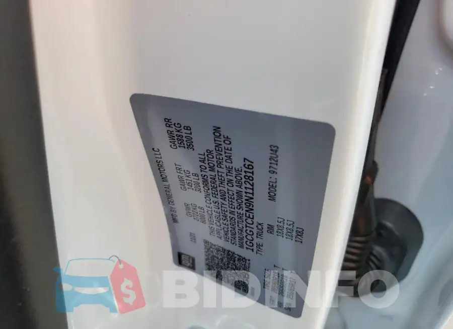 1GCGTCEN9N1128167 Photo# 12