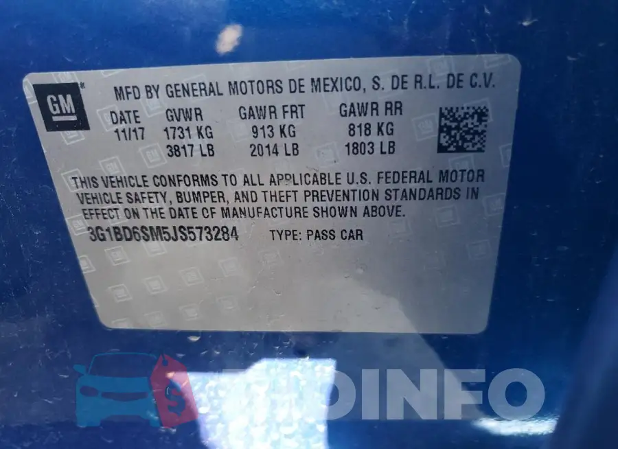 3G1BD6SM5JS573284 Photo# 12